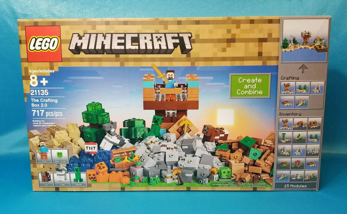 LEGO Minecraft The Crafting Box 2.0 21135 (717 Pieces) 