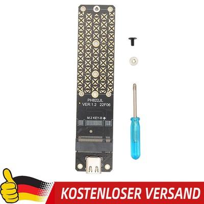 NGFF M.2 Bkey SATA HDD SSD auf USB3.2 Adapter Board TYPE-C 10G Erweiterungskarte