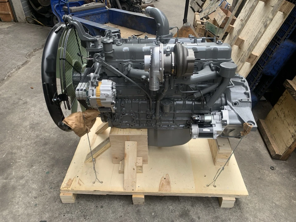 Isuzu 6BG1 Conjunto de motor completo Hitachi excavadora EX200-5-6 depósito parcial Foto 3 de 4