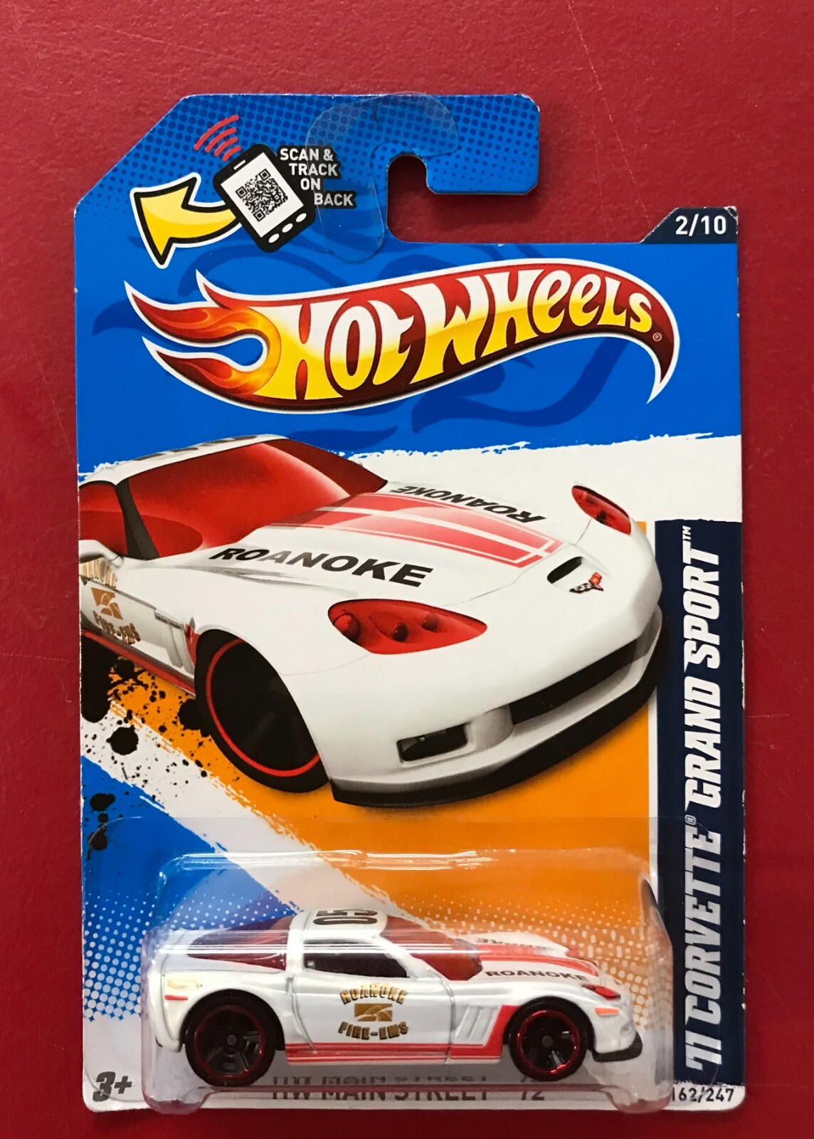 Hot Wheels '11 Corvette Grand Sport HW Main Street '12 2/10 2011