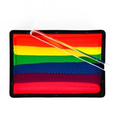 UV Face Paint Rainbow Colours Split Cake Face Paint FOR Halloween Party Makeup