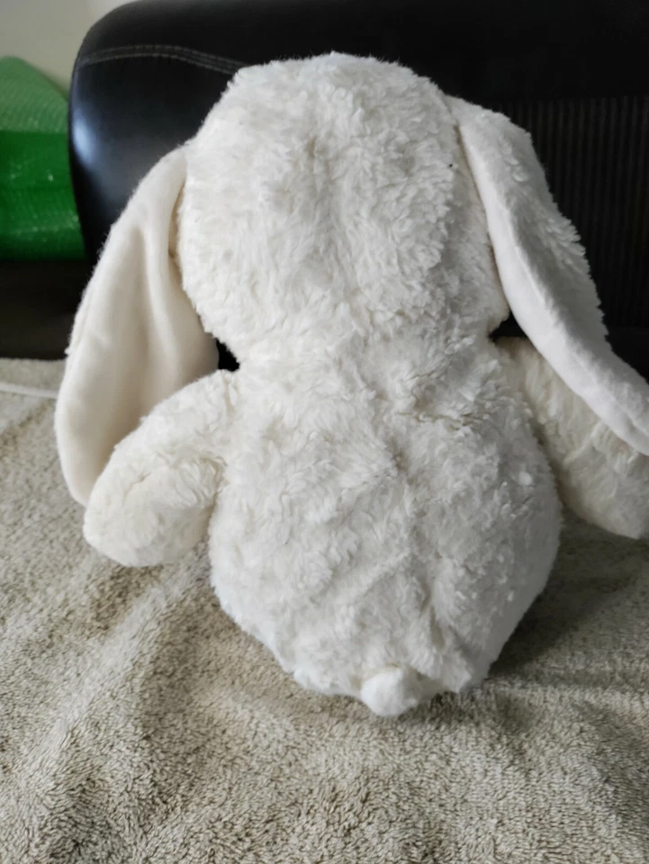  Juguete para bebé HUGGINZ BUNNY Pull 15"" blanco Foto 3 de 4