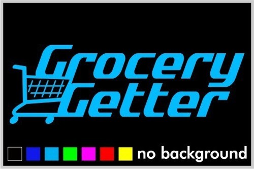 Grocery Getter Sticker Vinyl Decal Funny Illlest Car Window Truck JDM Euro Drift - Picture 6 of 15