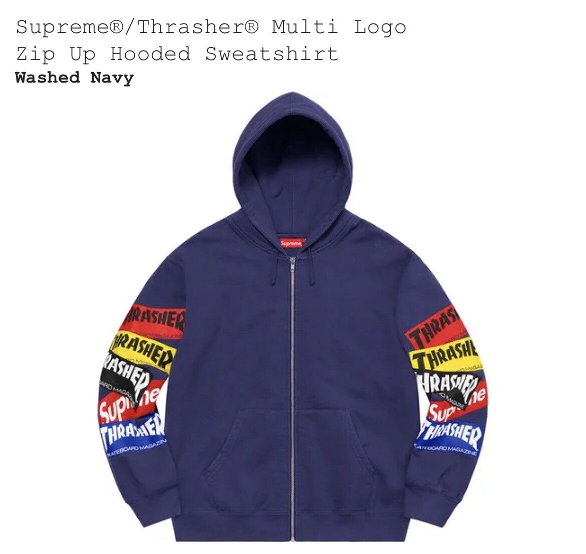 Supreme x thrasher hoodie legit check｜TikTok Search