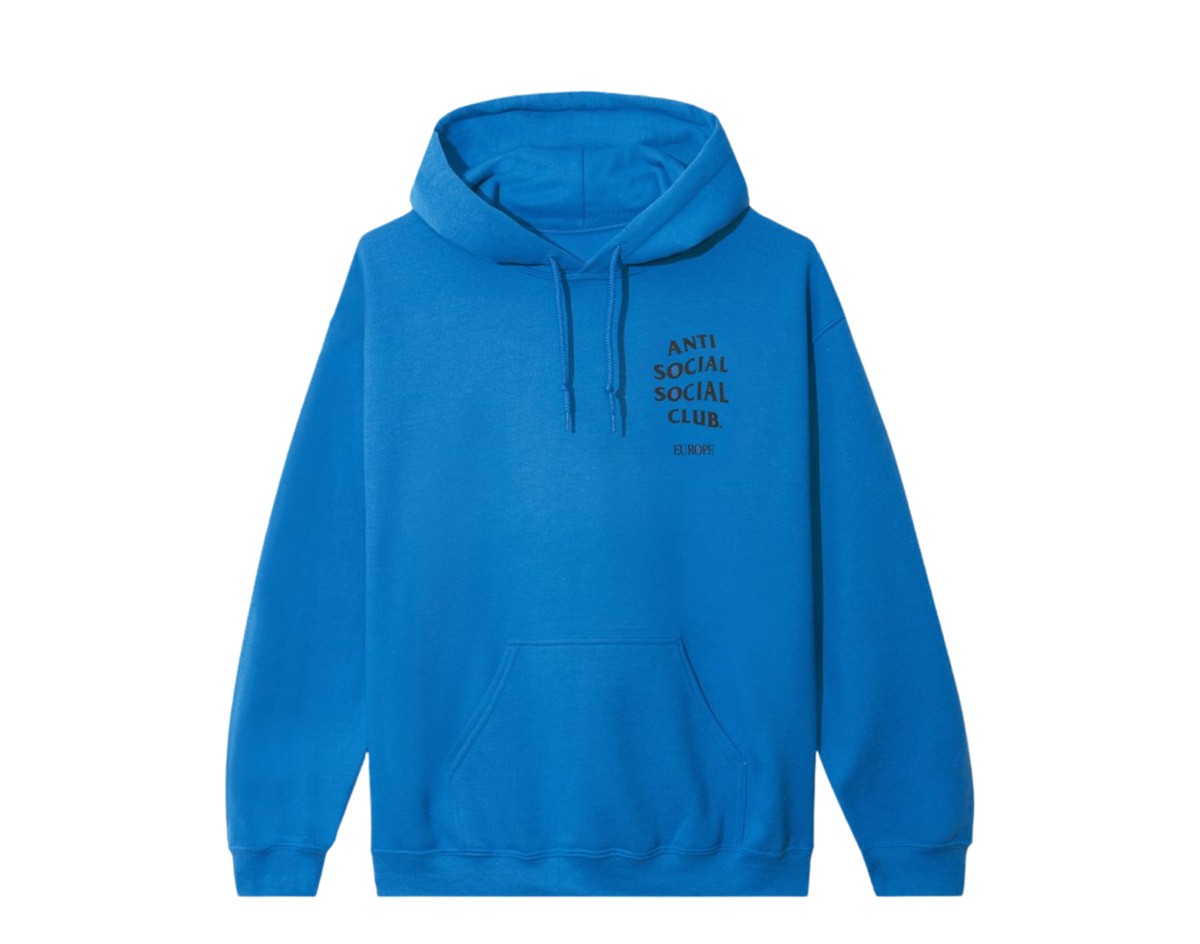 Anti Social Social Club Europe Blue Hoodie FW21 Collection ASSC