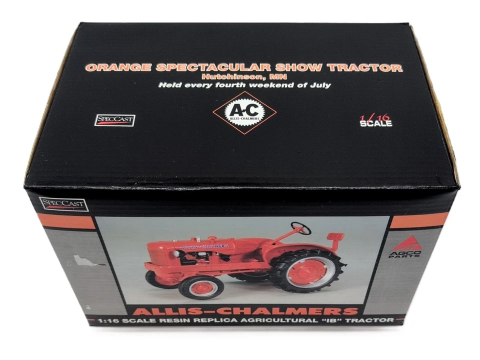 1/16 Allis Chalmers IB Tractor, Orange Spectacular Show - Image 3 of 4