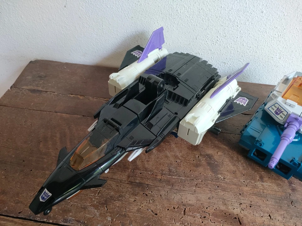 Transformers Masterforce OVERLORD Decepticon Vintage Hasbro Takara 1988 - Imagen 4 de 4