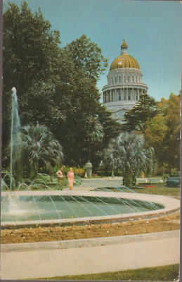 Capital Sacramento CA. Union Oil Co Scenes of the West UNP Chrome Postcard