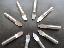 9 VHM Radius Drehmei&szlig;el &Oslash; 6 Drehstahl Drehling Drehbank Modellbau Fr&auml;ser Form 2