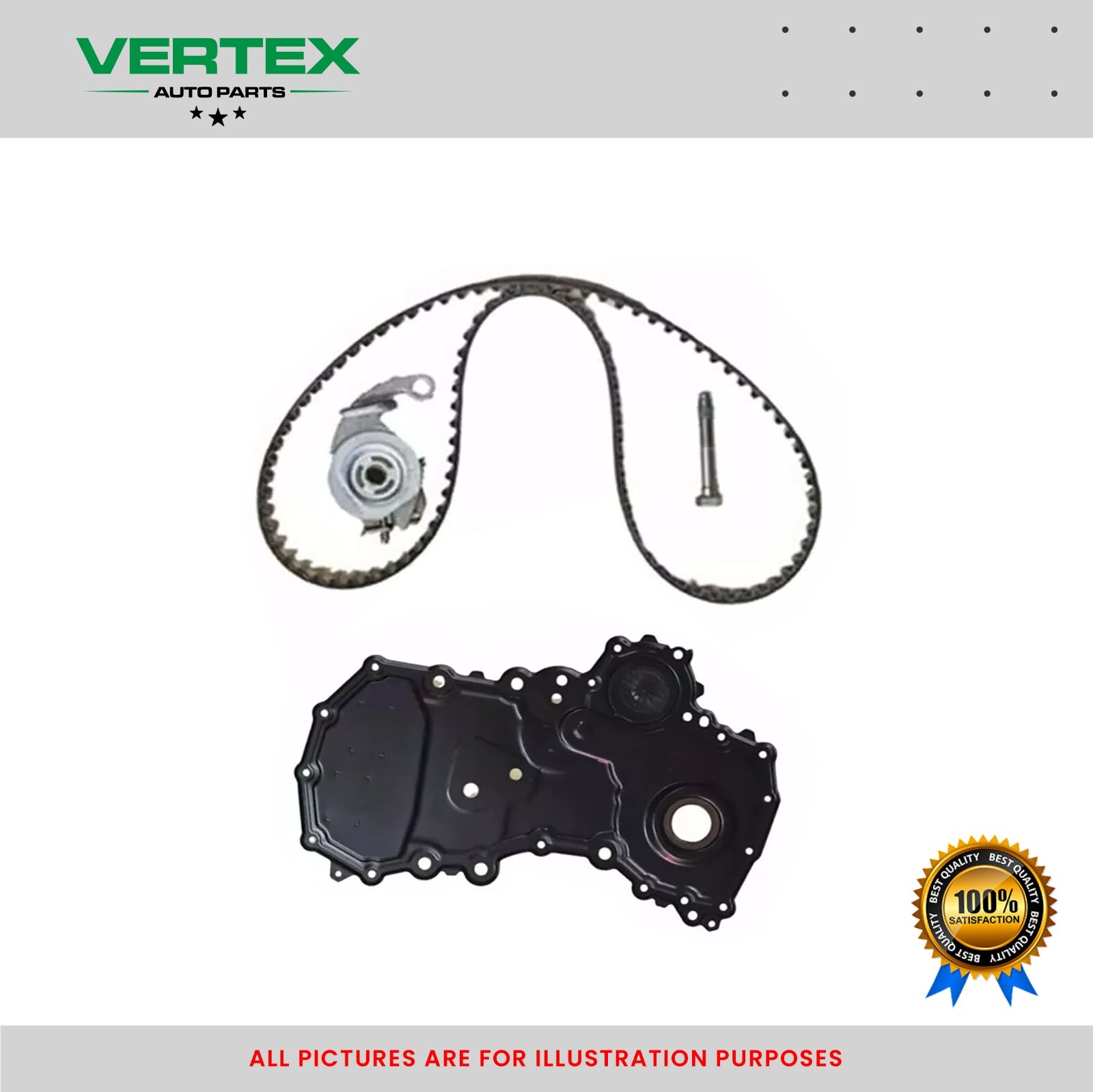 GENUINE For FORD TRANSIT CUSTOM 2.0 ECOBLUE Timing Belt Kit With Timing Cover