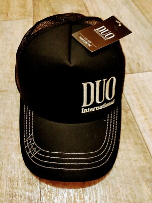 10%OFF !!!/Duo Cap Snapback Cap Original Japan Free Sitze (Black) Schwarz.NEU!!!