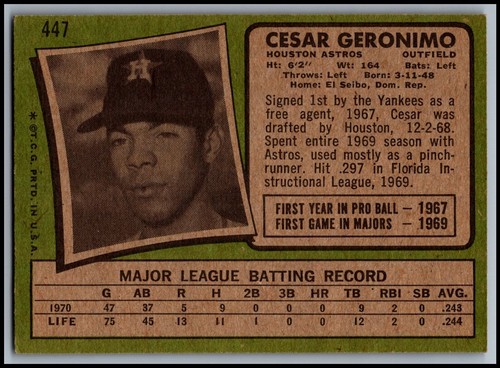 1971 Topps Baseball Cards 264-523 - You Pick - aaalvins - Picture 149 of 249