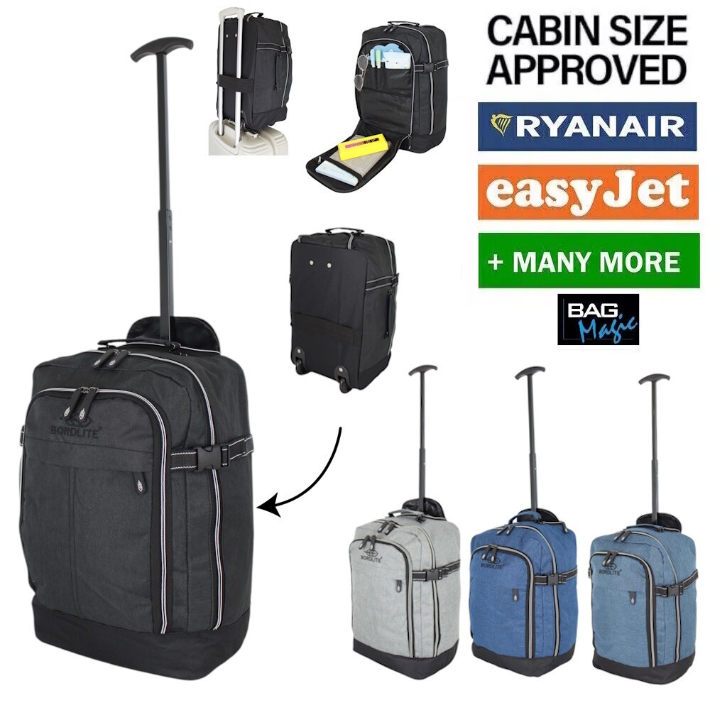 Ryanair Cabin Bag Rucksack Wheels Ryanair Approved 40x20x25cm