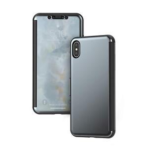 Caso Moshi stealthcover con cubierta metálica para Apple iPhone XS Max-Gris