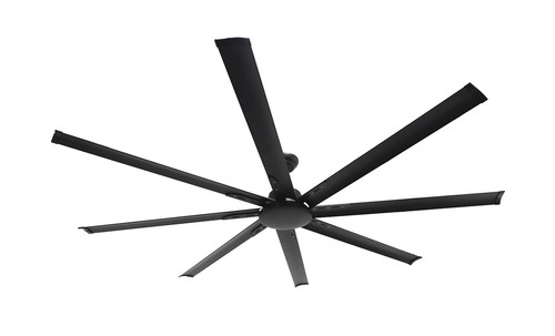 Storm II 84" (2100mm) Extra Large 8 Blade DC Ceiling Fan Matt Black Super Pow... - Picture 2 of 4