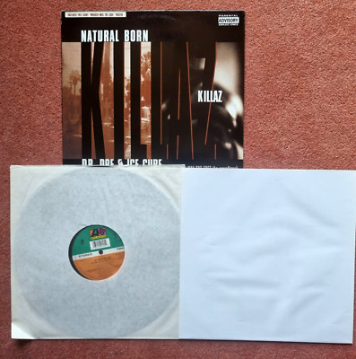 Dr. Dre & Ice Cube - Natural born Killaz (includes the poster) - 12'' single 1994