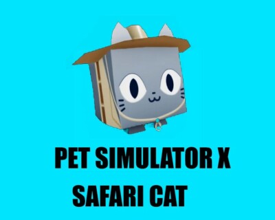 Pet Simulator X (Pet Sim X - PSX) - 100% Legit Event Safari cat