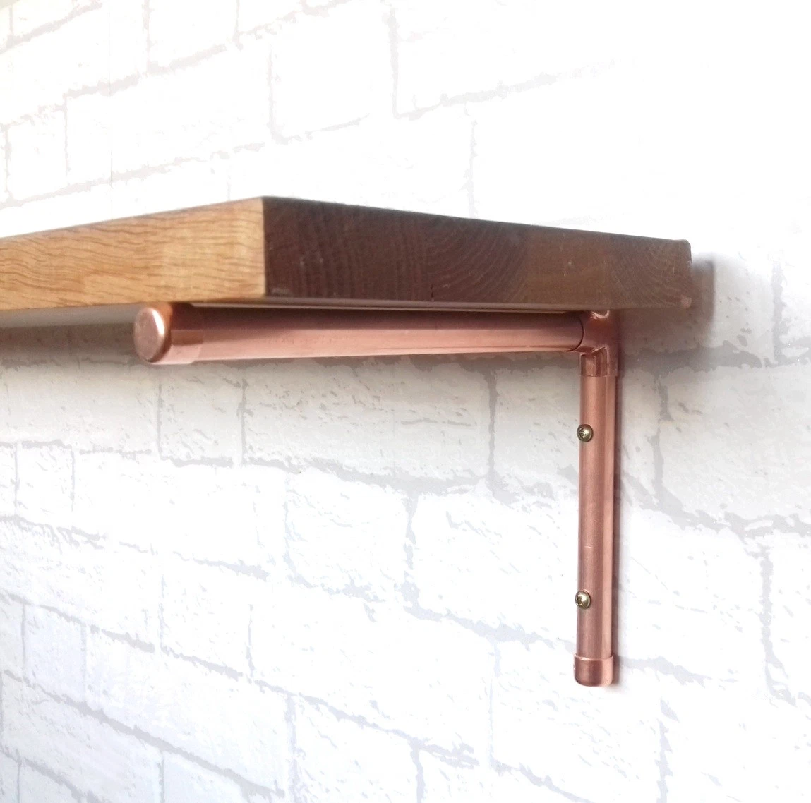 Copper shelves on sale