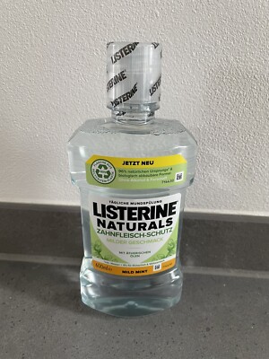 Listerine Naturals Zahnfleisch-Schutz 600ml NEU Milder Geschmack Mundspülung