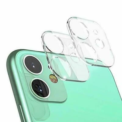 2x iPhone 11 Kamera Schutz Folie Panzerfolie Hart-Glas Objektschutz Glass