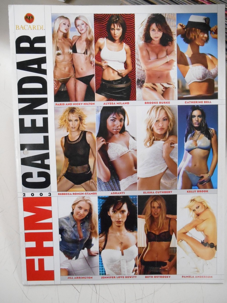 ♥♥hide OFFICIAL Calendar2003♥♥ FHM 2003 calendar | eBay