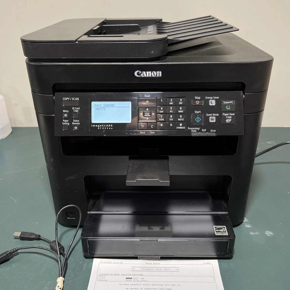 Canon imageCLASS MF244dw Wireless Multifunction Laser Printer Low