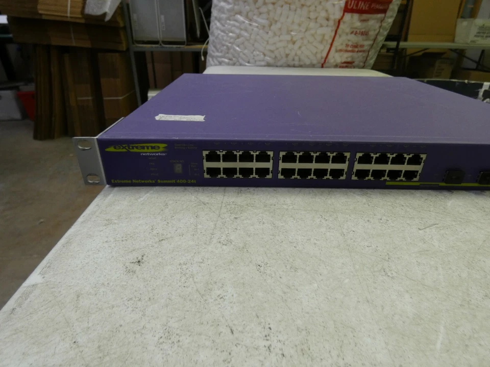 Extreme Networks 16131 800145-00-01 Summit 400-24t 24 Ports Switch Gigabit - Image 2 of 4