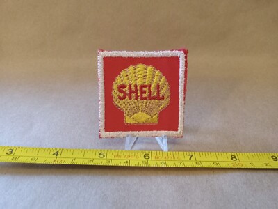 Vintage SHELL Logo embroidered PATCH Shirt, Jacket, Hat Ect Oil Gas