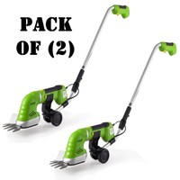 Pack Of (2) Serenelife Cordless Handheld Grass Cutter Shears Electric Trimmer on sale Pack Of (2) Serenelife Cordless Handheld Grass Cutter Shears Electric Trimmer on sale