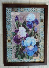 Completed 5D Diamond Painting , nicely framed, H12.5"W9"