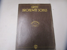 Great Broadway Songs of the Century Series WB Music Voice Piano Guitar
