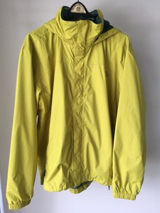 lightweight yellow rain jacket