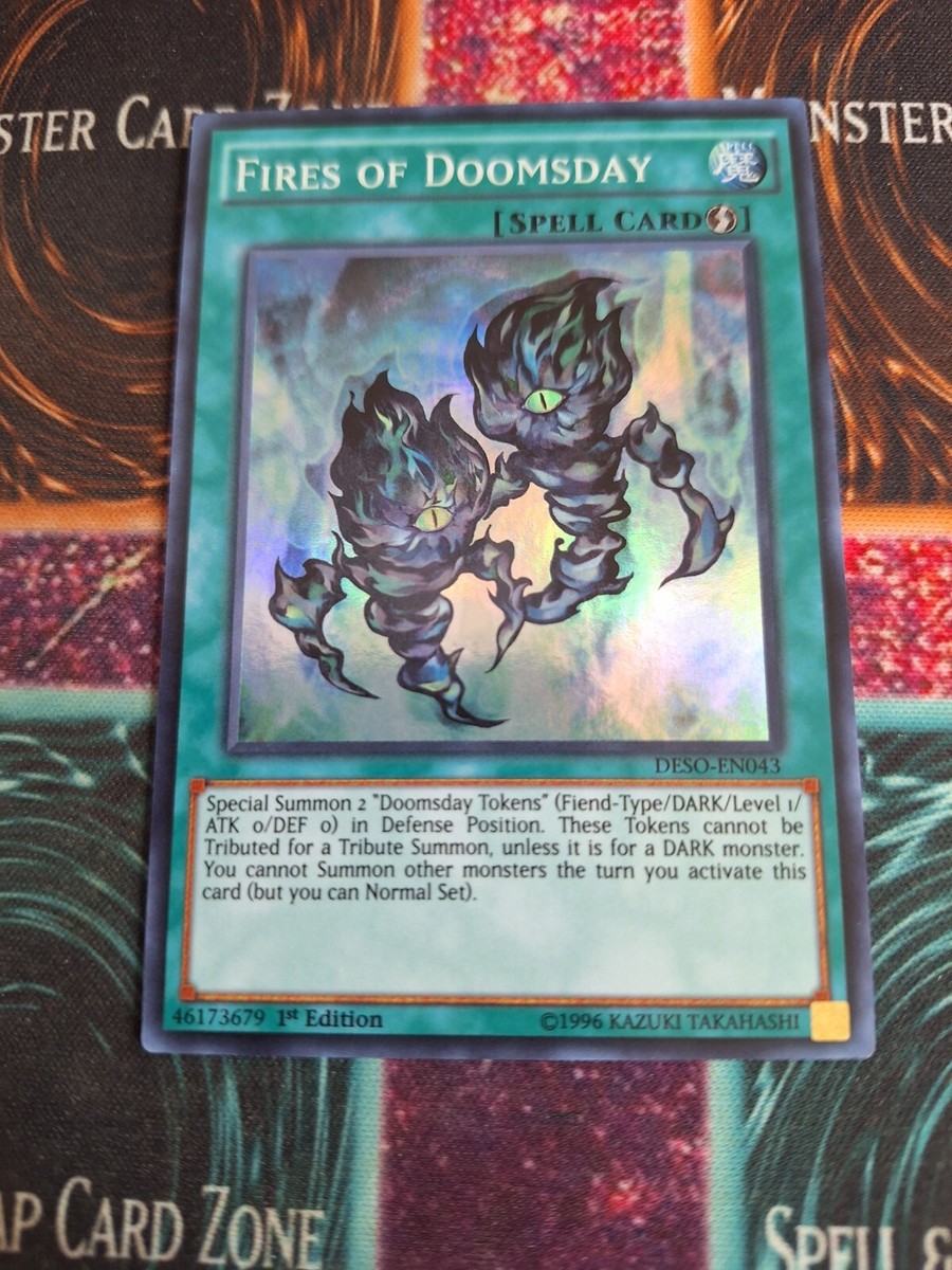 Yu-Gi-Oh! Fires Of Doomsday Super Rare Card (DESO-EN043) - Destiny Soldiers 1st Edition - View #4