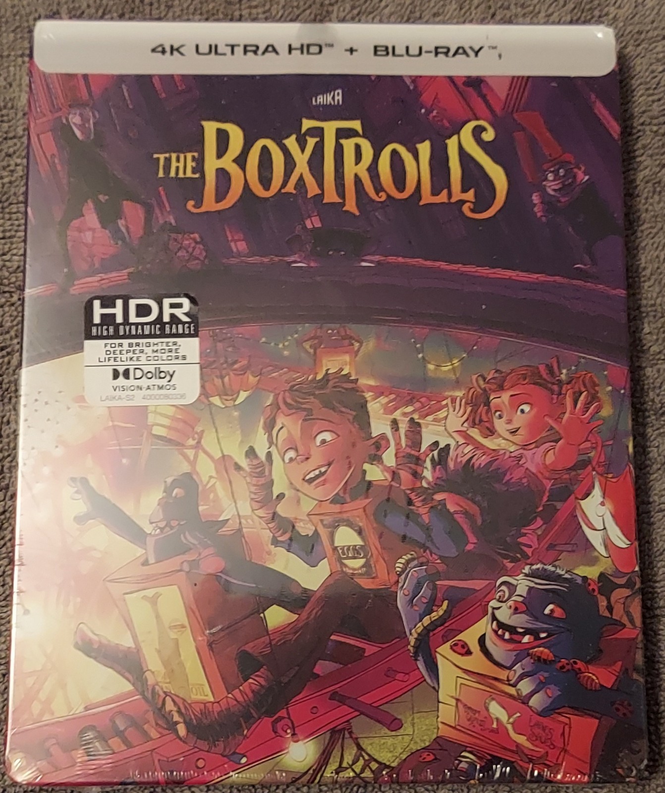 The Boxtrolls SteelBook (4K Ultra HD Blu-ray + Blu-ray)
