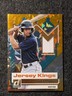 2025 Panini Donruss - Jersey Kings Kristian Campbell #JK-KC Orange Ice (RC)