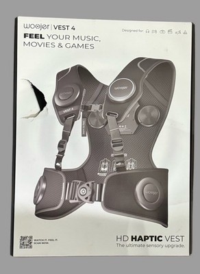 Woojer Vest 4 Haptic Vest   New Sealed   Damaged Box