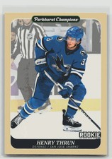 2023-24 Upper Deck Parkhurst Champions Henry Thrun #87 Rookie