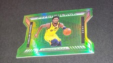 2020-21 Panini Obsidian Pitch Black Green Flood Donovan Mitchell #21 SSP