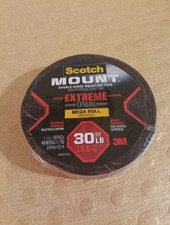 Scotch Mount Double Sided Mounting Tape Extreme Outdoor Mega Roll 30lb