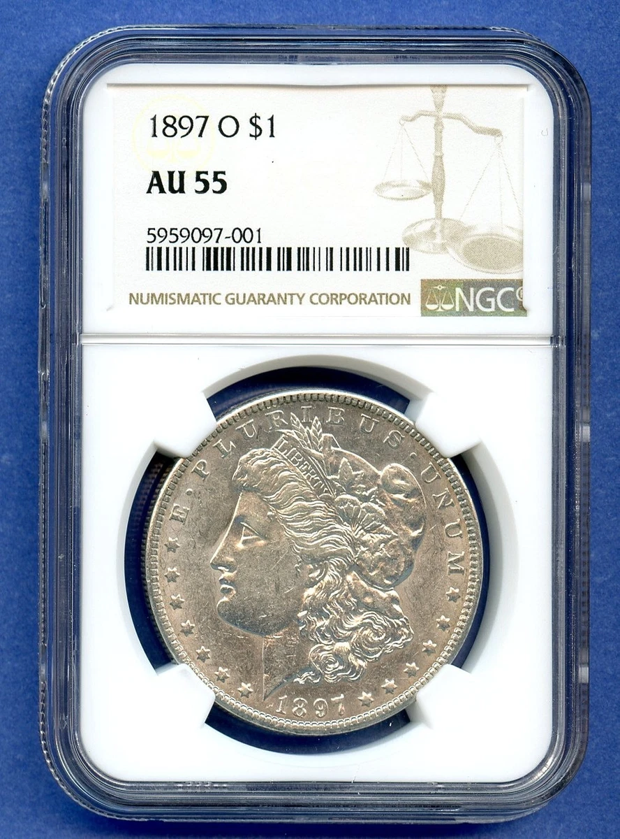 AU 55 Graded 1897 Year Morgan US Dollars (1878-1921) for sale | eBay