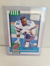 Topps 1990 Traded Emmitt Smith Dallas Cowboys #27T Rookie Base Set Card. rookie card picture