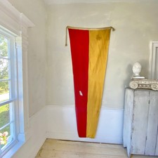Vintage World War II Naval Flag Authentic WW2 Pennant "7" "Seven