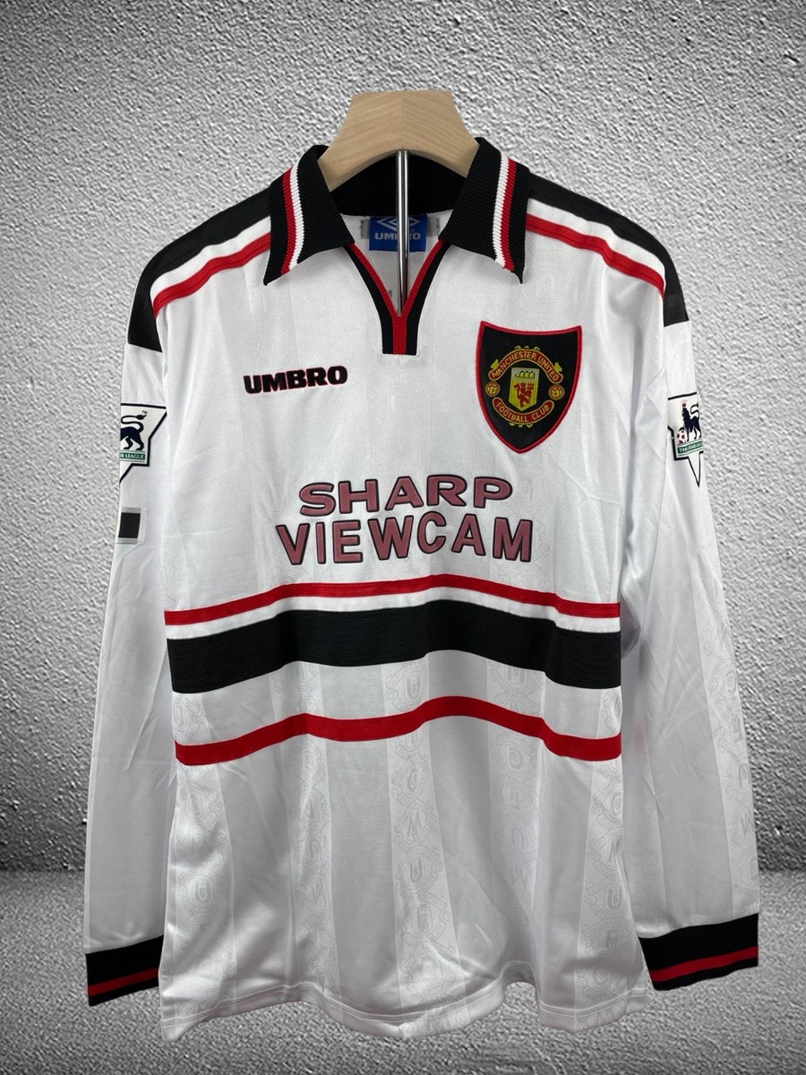 Manchester Beckham 1998/1999 7番 海外正規品 M Manchester United 1998 - 1999 Third football Umbro shirt #7