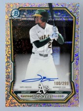 2026 Bowman Chrome Prospect Speckle Leo De Vries Auto /299 #CPA-LDE
