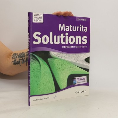Maturita solutions. Intermediate student's book, 2012  |  Tim Falla