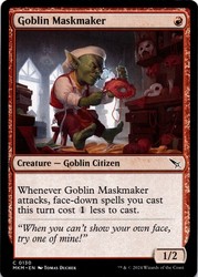Goblin Maskmaker 130/499 Murders at Karlov Manor Common