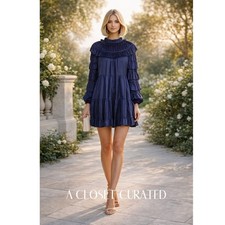 Ulla Johnson Sena Dress 2 Purple NEW