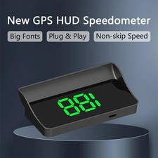 Digital HUD Speedometer KMH Car Head Up Display GPS Speed Meter Windscreen New