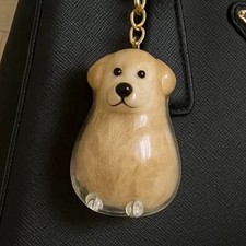 My Pet's Fur Container Dog Hair Storage Box Hanging Dog Keychain Pendant