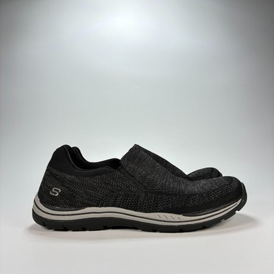 Skechers Relaxed Fit Expected Gomel Black Slip On Loafers 65086 Men's Size 13